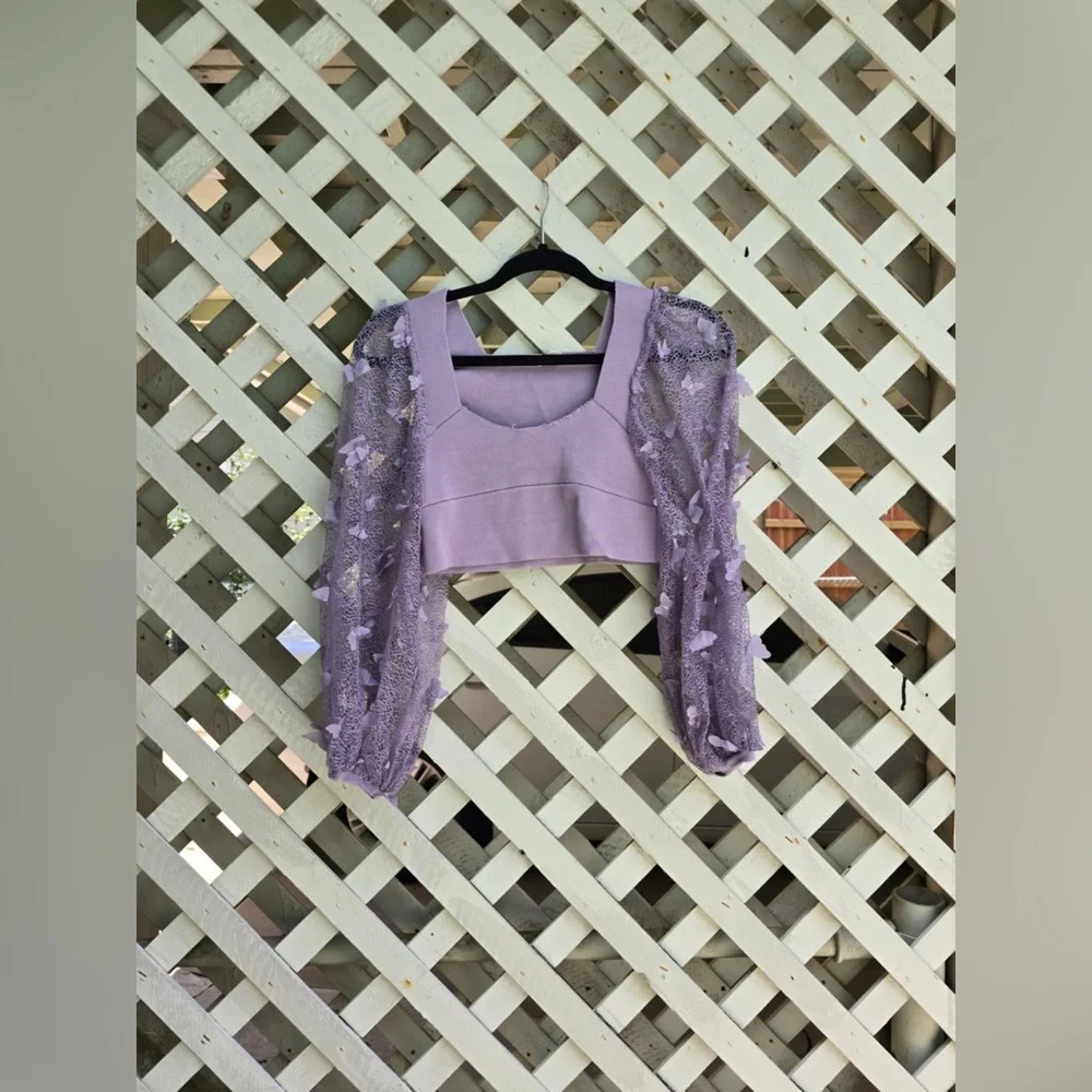 Free people Flutter By Crop top